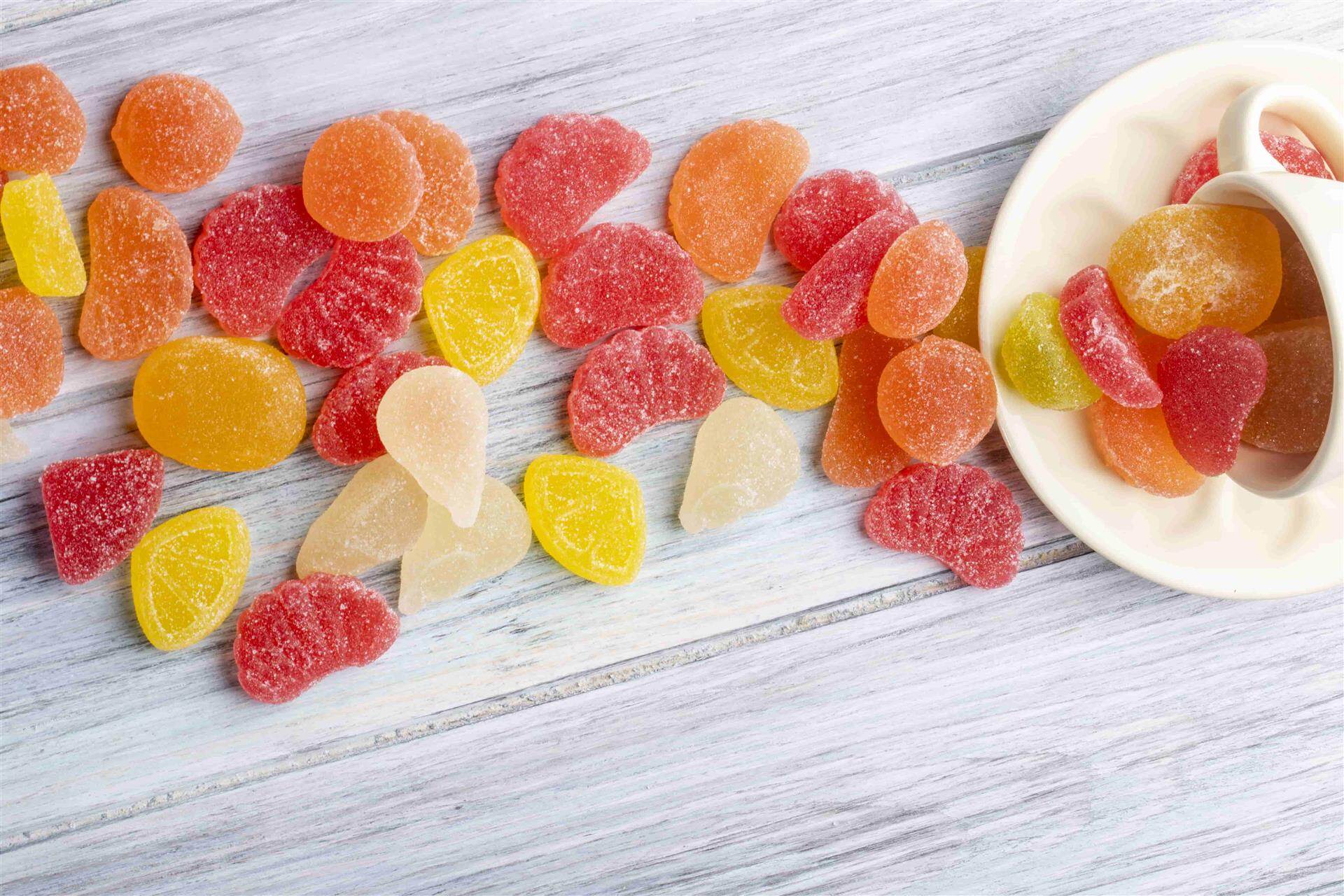 Fruit-flavored Gummy Candies